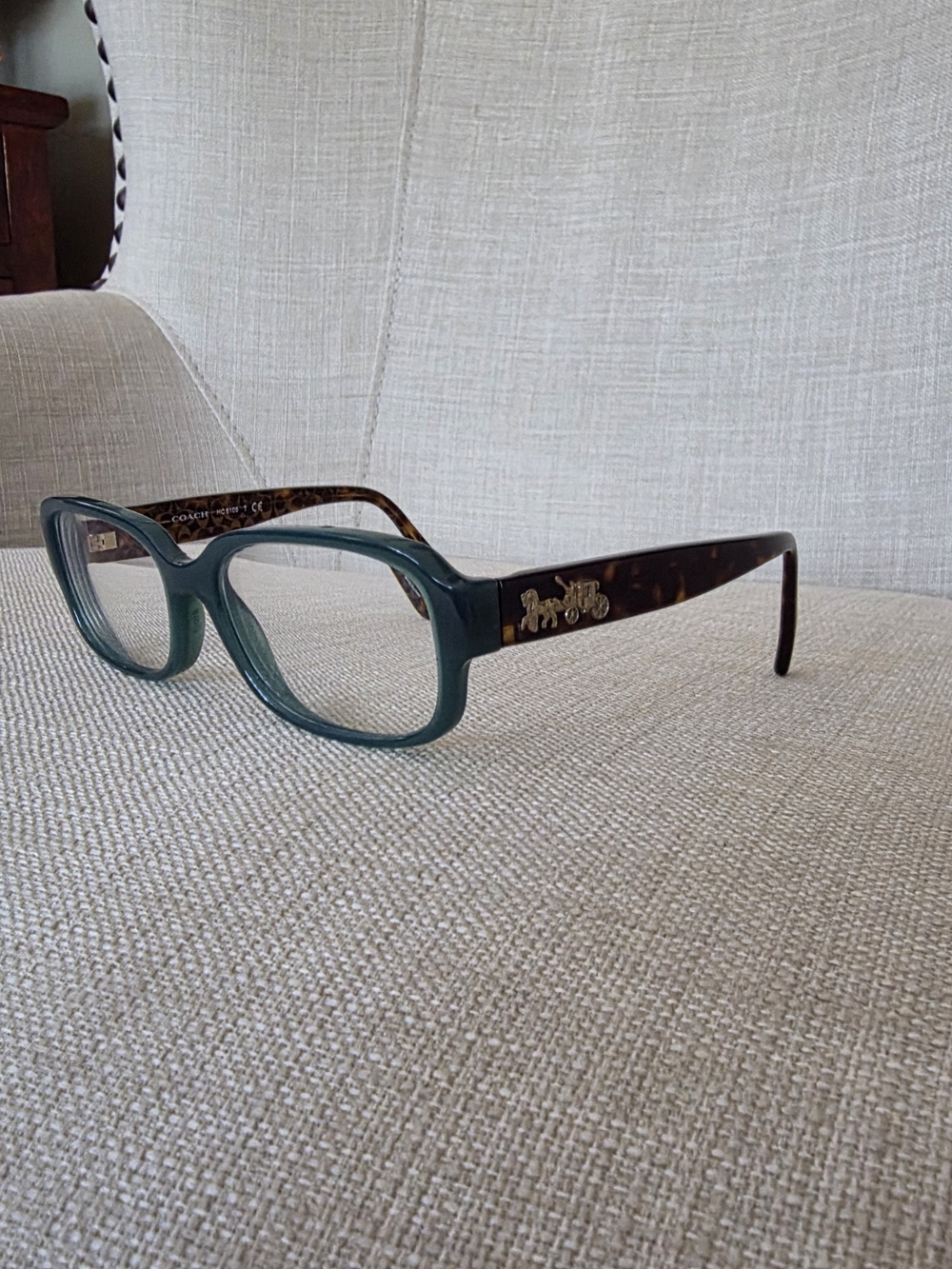 Coach HC 5451 Green And Tortoiseshell Eyeglasses